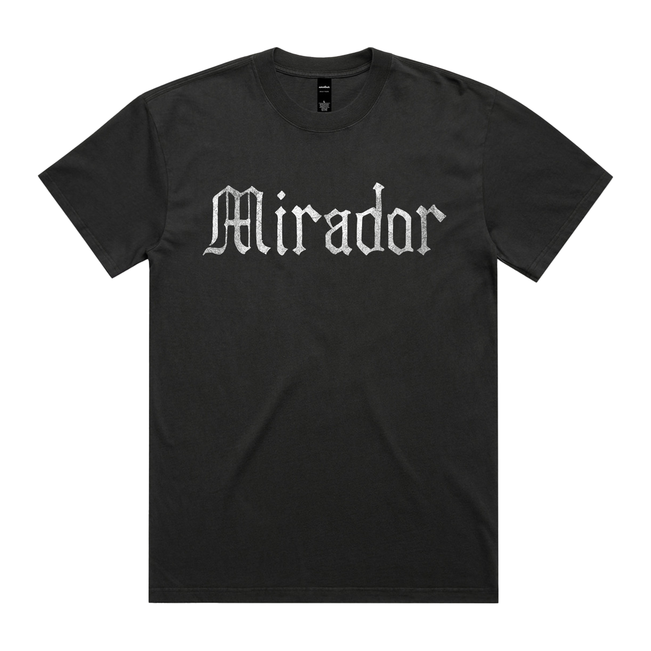 Faded Coal Logo Tee Front